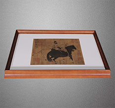 叙永书画装裱配框服务案例